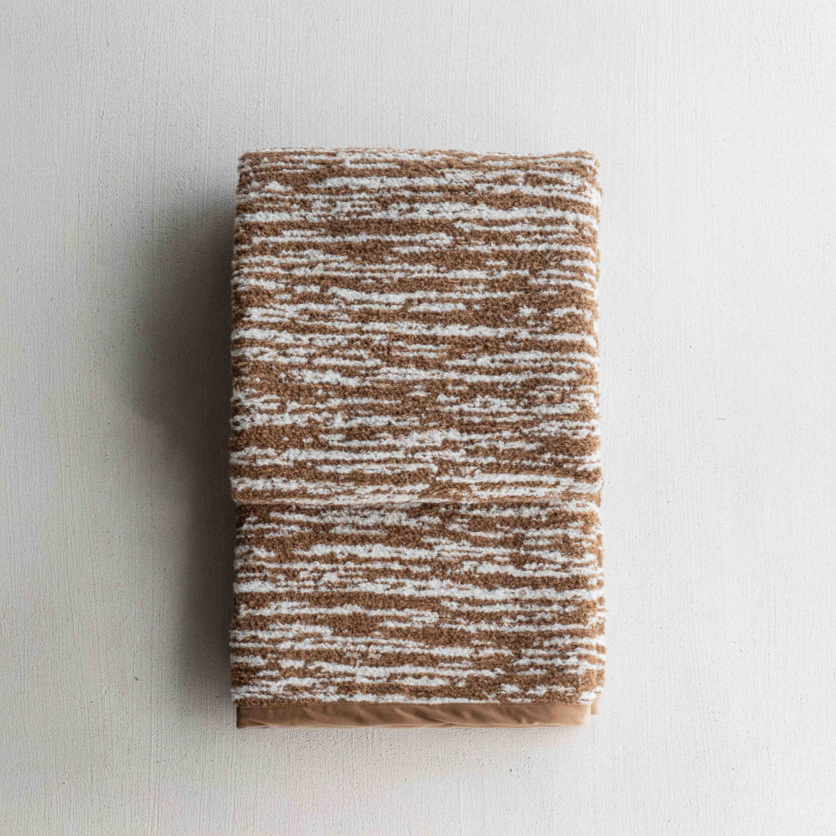 Cozy Brown Throw Blanket - 205x154cm
